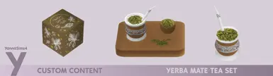 Yerba Mate Tea Set at The Sims 4 Nexus - Mods and community