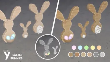 Easter Bunnies - YannaSims4