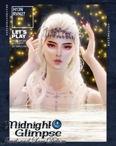 Celestial Crystal Crown Headpiece (Hat)