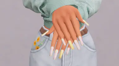 Spring Nails Set N055