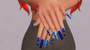 Spring Nails Set N056