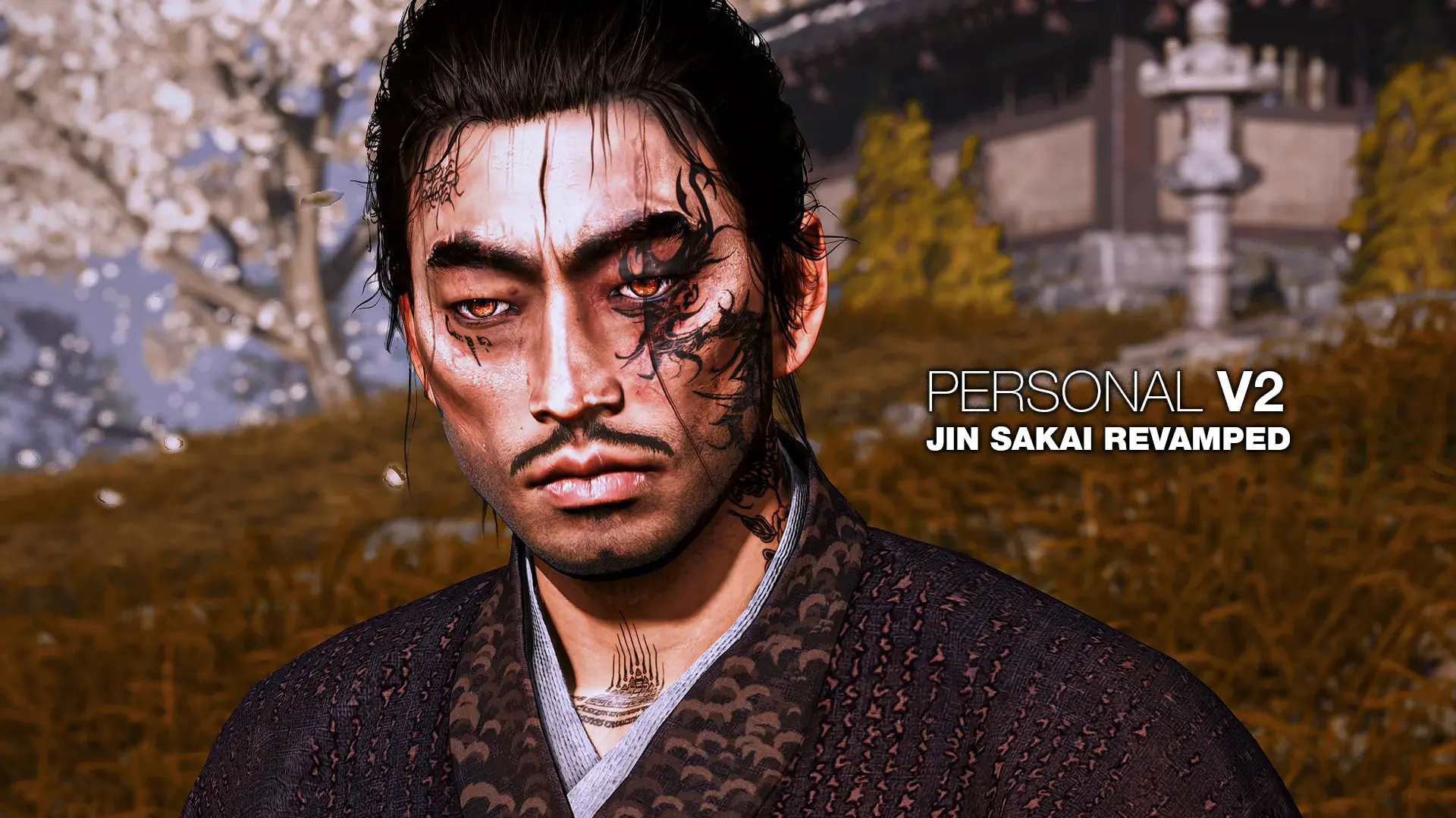 Jin Sakai - Revamped (Skin Overhaul) at Ghost of Tsushima Director's ...