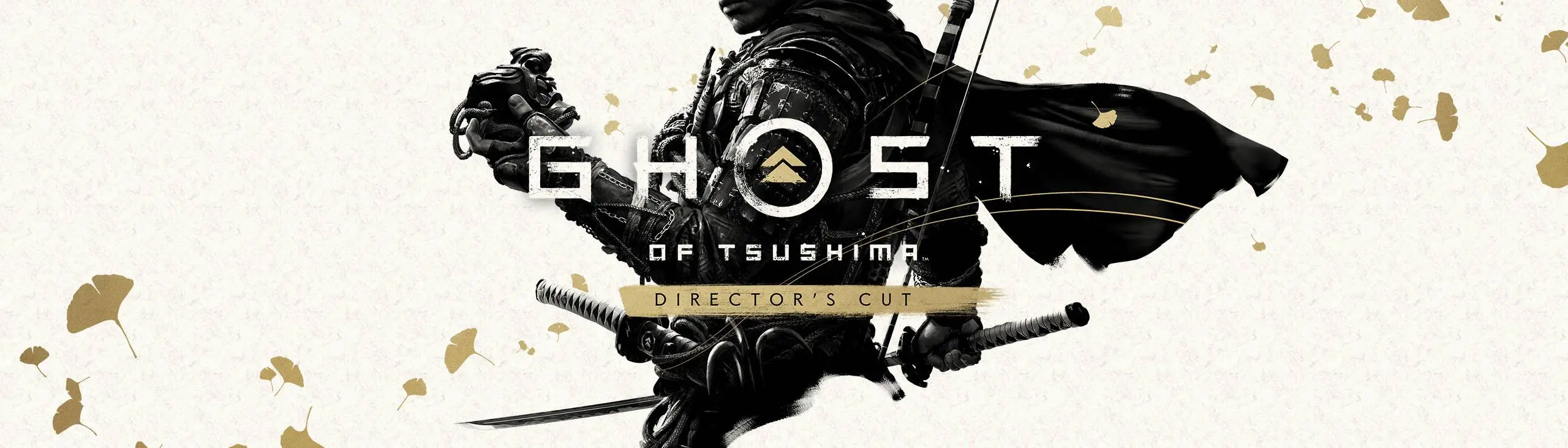 Black and Gold Sakai Katana at Ghost of Tsushima Director