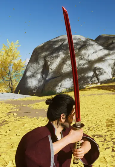 Dark Red with Lines