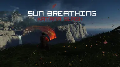 Fire Katana Slash - Sun Breathing