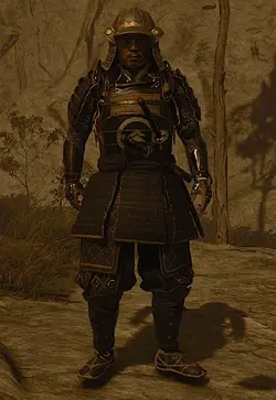 Original Sakai clan samurai armor