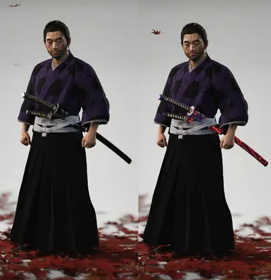 Kokushibo Ronin Attire Sword Kits and Blades