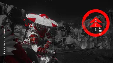 Assassin of Tsushima White and Red DLC Ghost Dye Plus Extras