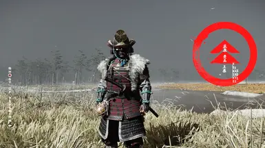 Hero of Tsushima (Red and Black)