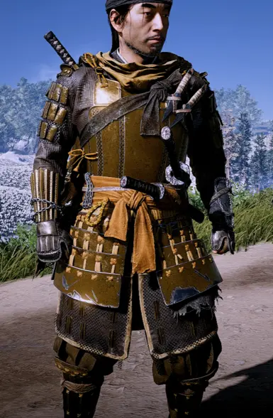 Ghost armor Green Gold
