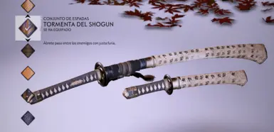 Retextured katana Shogun Storm