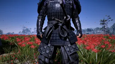 Retextured Black Sarugami Armor