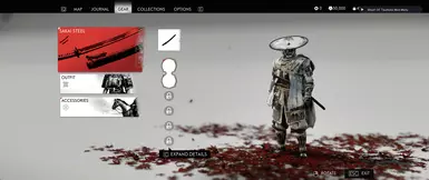 Save Fresh game with unlock armor katana sadder horse
