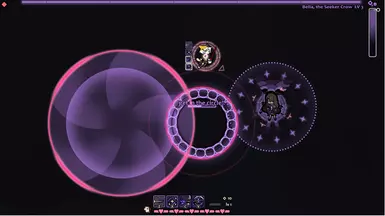 In game example 2 (showing hitbox)