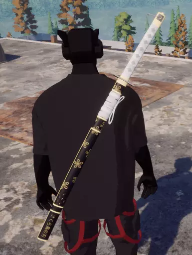 Katana back and waist