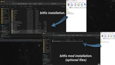 For optional files.