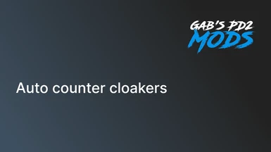 Auto counter cloakers