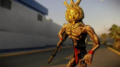 TES3 - Dagoth Ur Outfit and Sunder Melee