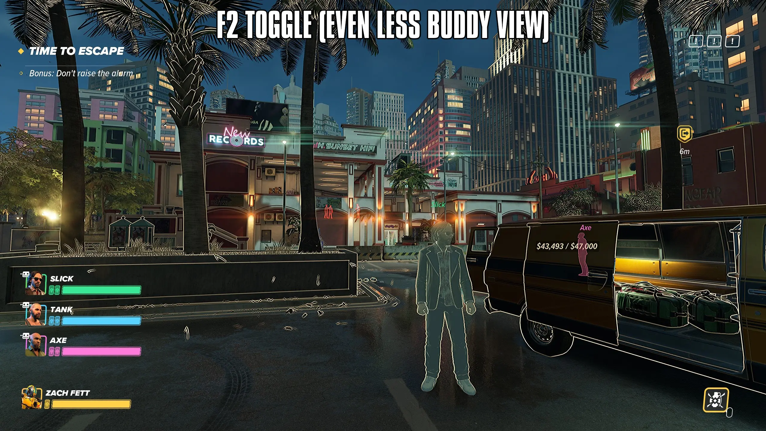 Toggle HUD (and Buddy's view) for Crime Boss Rockay City at Crime Boss ...