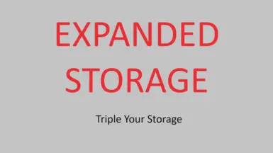 Expanded Storage