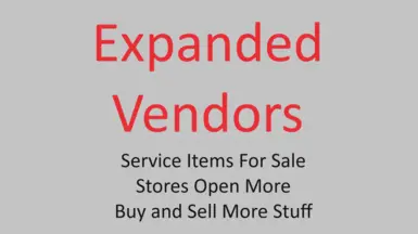 Expanded Vendors