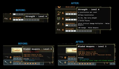 improved attribute/skill tooltips