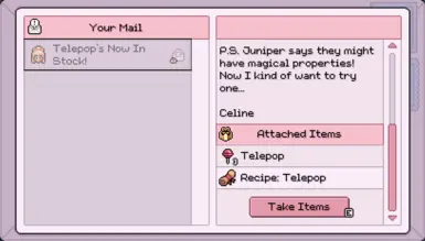 Telepop (Teleport Item)