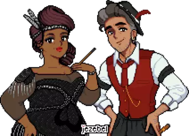 Josephine and Hemlock Costumes