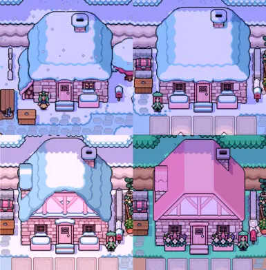 Winter examples and lighting