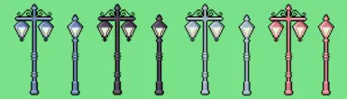 Silver's Street Lamps