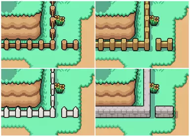 various options for the border fences