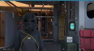 - Helmet Storm Trooper - Custom Black