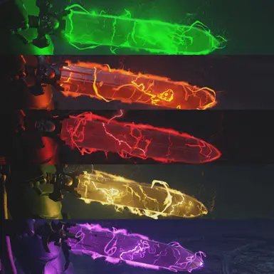 Power sword colors