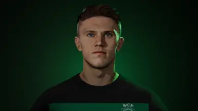 Viktor Gyokeres face mod for FC 25