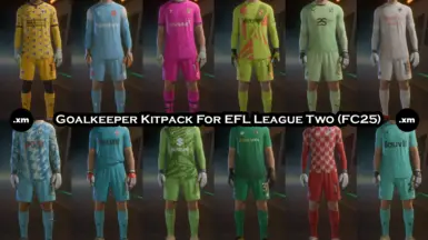 Goalkeeper Kitpack Mods AIO FC25