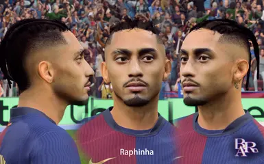 Raphinha Updated Face