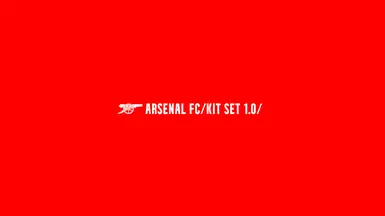Arsenal FC kit set 1.0