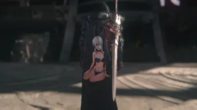 Clive Anime Sticker on Default Costume