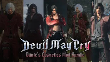 DMC Dante Cosmetics Mod Bundle for Clive