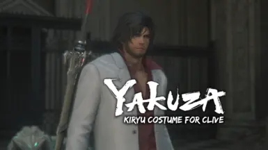 Yakuza Kiryu Costume for Clive