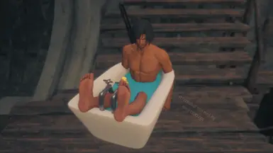 Bathtime Clive