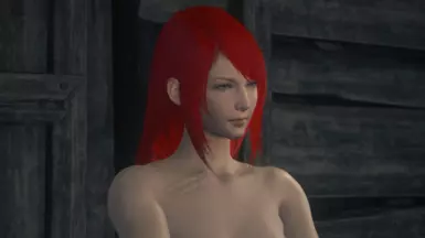 Crimson Red Hair