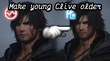 Make young Clive older