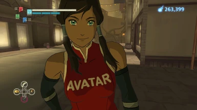 Korra red outfit