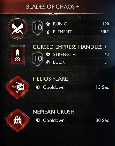 Blades of Chaos