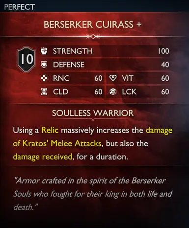 Chest armor