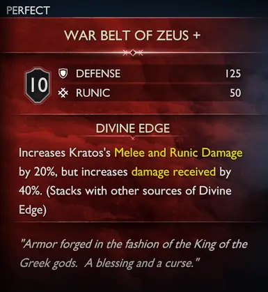 Waist armor
