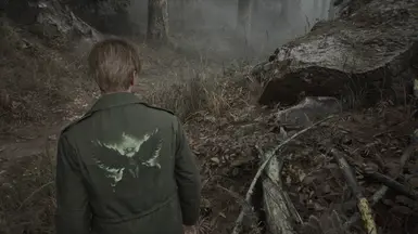 Angel print on the back