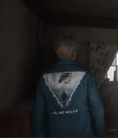 Blue color and added Silent Hill 2 main logo with Mary.