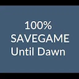 Untill Dawn 100 Game Save